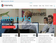 Tablet Screenshot of internetiq.nl